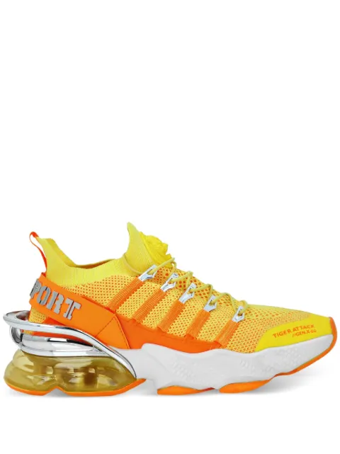 Plein Sport Tiger Attack Gen X 04 sneakers Yellow SAESUSC0518STE003N