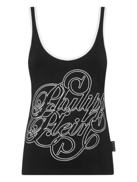 Philipp Plein Signature tank top Black PAECWTK3693PJY002N