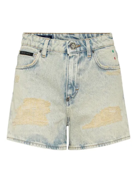 Philipp Plein denim shorts Blue PAECWDT2742PDE004N