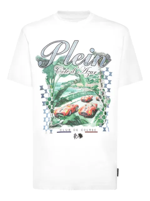 Philipp Plein Cote D'Azur t-shirt White PAECMTK8236PJY002N
