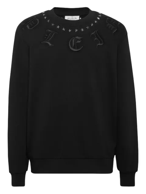 Philipp Plein Gothic Plein sweatshirt Black PAECMJO1314PJY002N