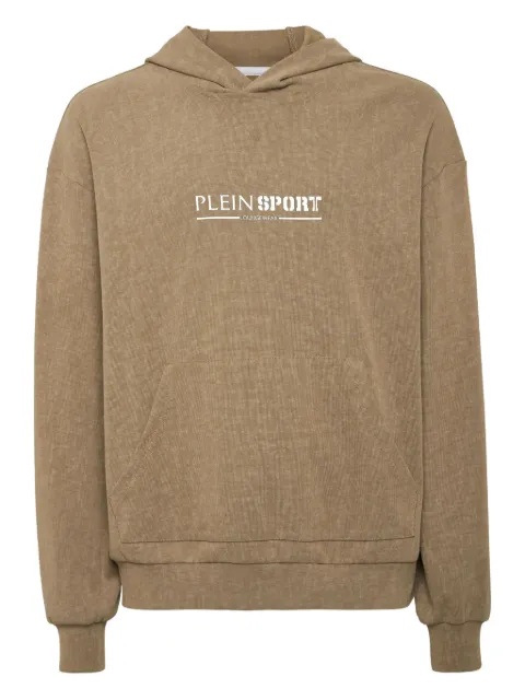 Plein Sport Cold Dye hoodie Brown PAECMJB3584STE003N