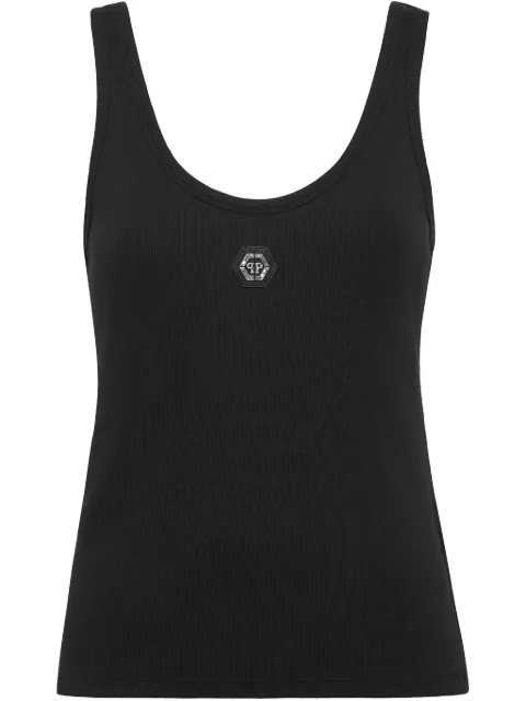 Philipp Plein jersey top Black PAECWTK3607PJY002N