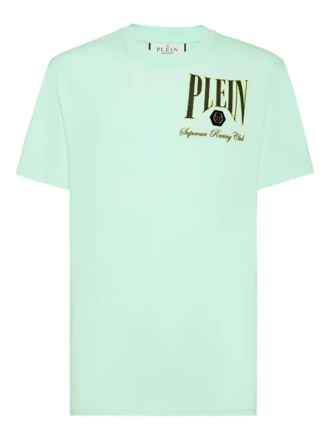 Philipp Plein Supercar Racing t-shirt Green PAECMTK8256PJY002N