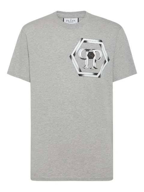 Philipp Plein Hexagon T-shirt Grey PAECMTK7806PJY002N