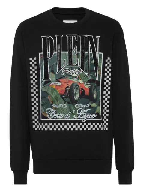 Philipp Plein Racing sweatshirt Black PAECMJO1365PTE003N