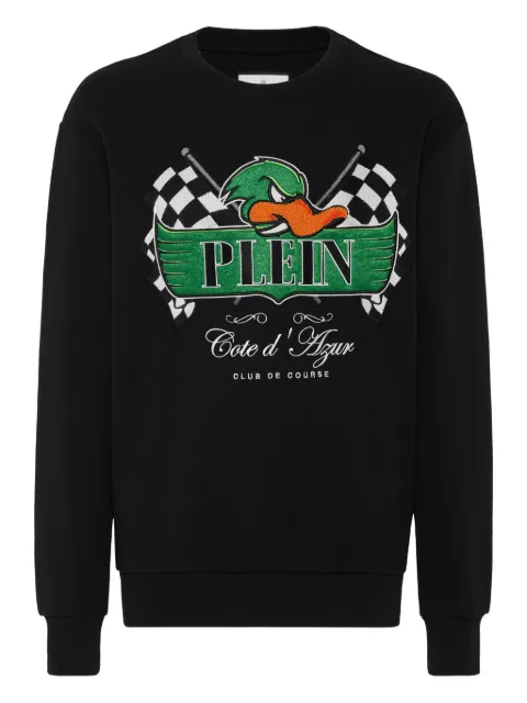 Philipp Plein Duck sweatshirt Black PAECMJO1360PTE003N