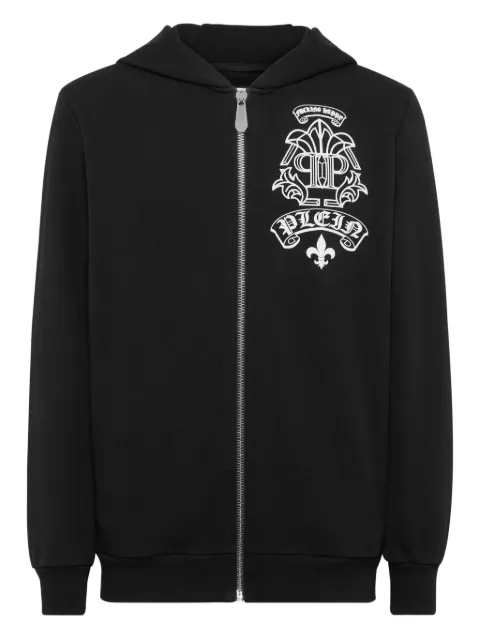 Philipp Plein logo track jacket Black PAECMJB3653PTE003N