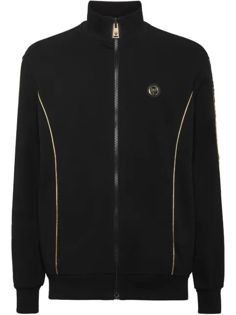 Plein Sport laminated sweatshirt Black PAECMJB3607STE001N