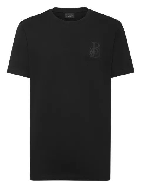 Billionaire logo-detail T-shirt Black IAECMTK8184BTE014N