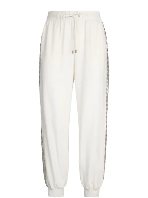 LIU JO sequin-embellished track pants Neutrals TA5264TS423