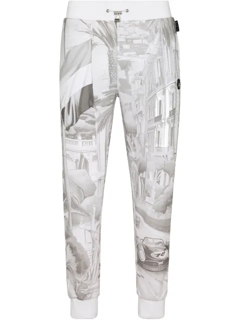 Philipp Plein New Montecarlo track pants Grey PAECMJT2592PTE003N