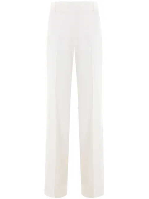 Ermanno Scervino creased palazzo pants White D466P308ILM