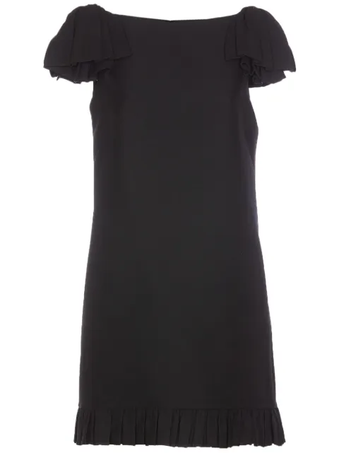 Valentino Garavani crepe dress Black BVAEQ01CF