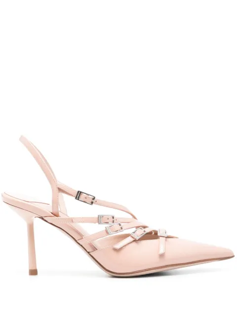 Le Silla 80mm Scarlet slingback pumps Neutrals 4294D080BXPXKAB