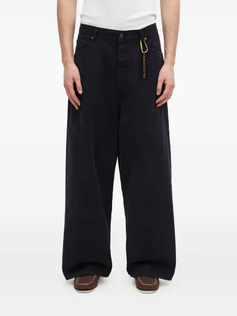 DARKPARK cotton trousers Blue MTR11FAP050058