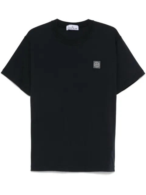 Stone Island Compass-motif T-shirt Blue L2S152100026S0057