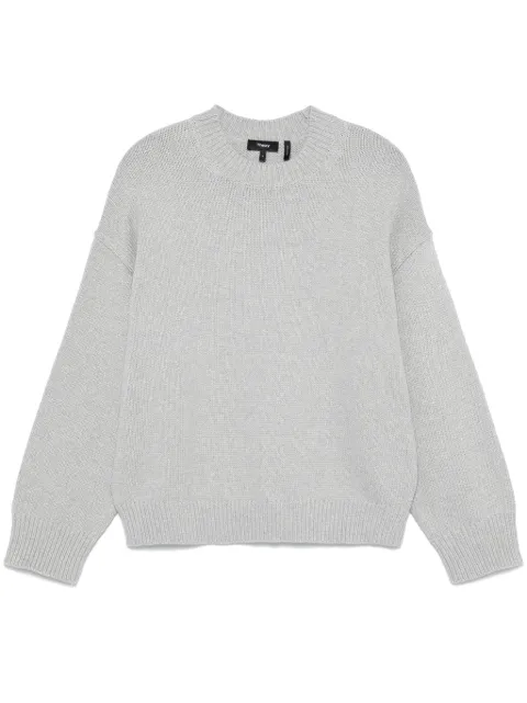 Theory crew-neck sweater Grey O1114744
