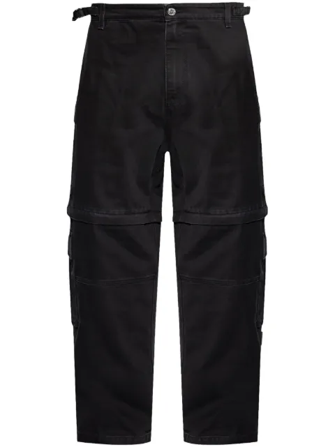 VETEMENTS shorts-convertible jeans Black UA66PA520B