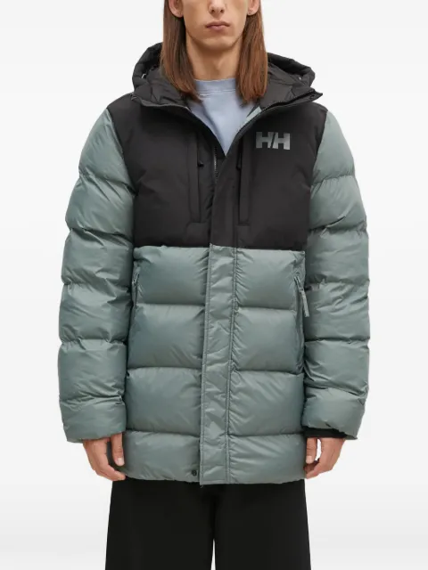 Helly Hansen hooded logo padded jacket Grey 53522