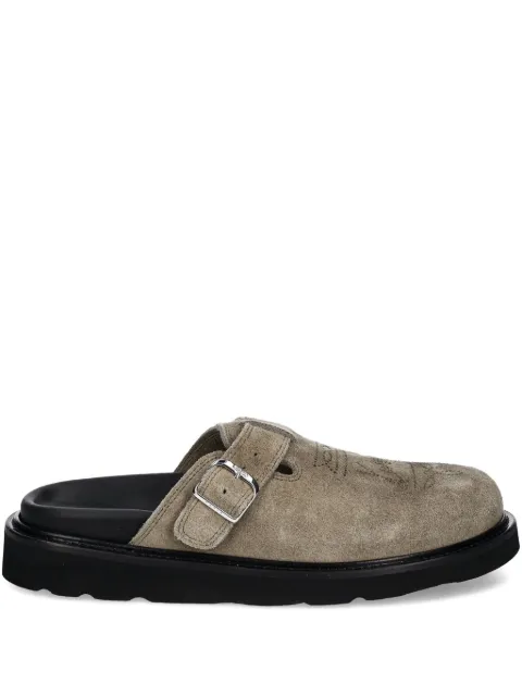 Kenzo Matto buckled-detail mules Neutrals FE52MU050L56
