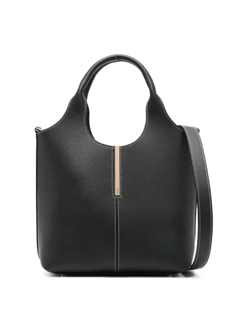 Tod's mini leather tote bag Black XBWEBRF0100UBL