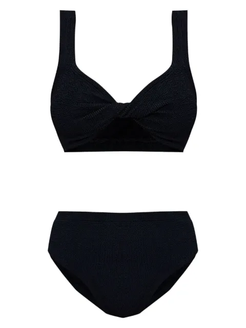 Hunza G Jamie bikini set Black JAMIEBIKINI