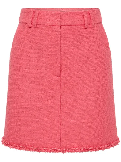 Rebecca Vallance tweed mini skirt Pink 25013370