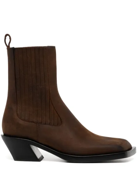 Amina Muaddi Chiara Chelsea boots Brown CHIARACHELSEABOOT40