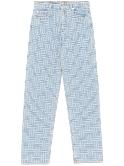 Kenzo Asagao jeans Blue FF52DP2166J4