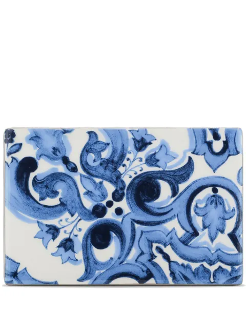 Dolce & Gabbana medium porcelain coaster Blue TC0073TCAEM