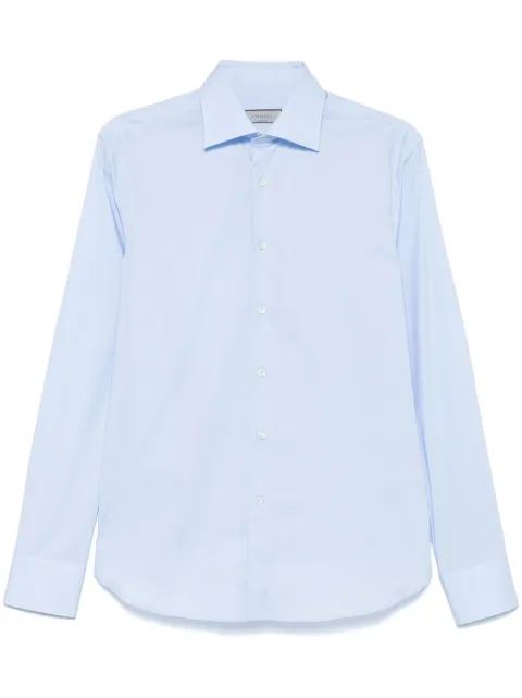 Canali poplin shirt Blue GA03288CCL7018401