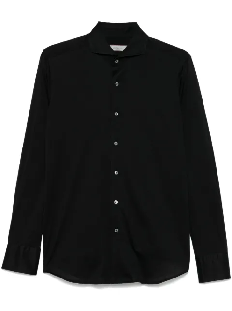Canali cotton shirt Black GN02310CSL7056
