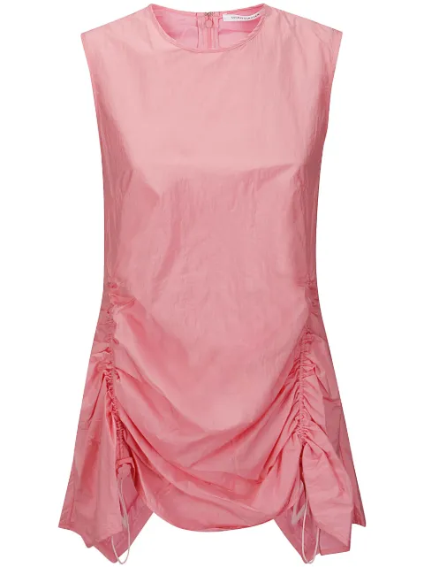 Cecilie Bahnsen draped top Pink 424RTW11031
