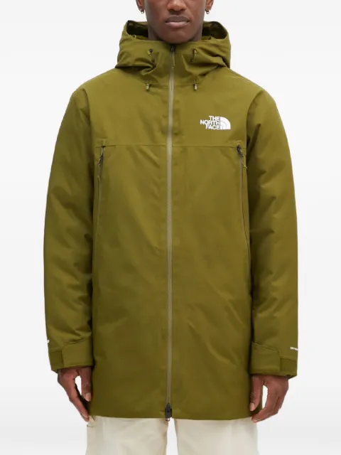 The North Face MTN Range hooded jacket Green NF0A88WEPIB1