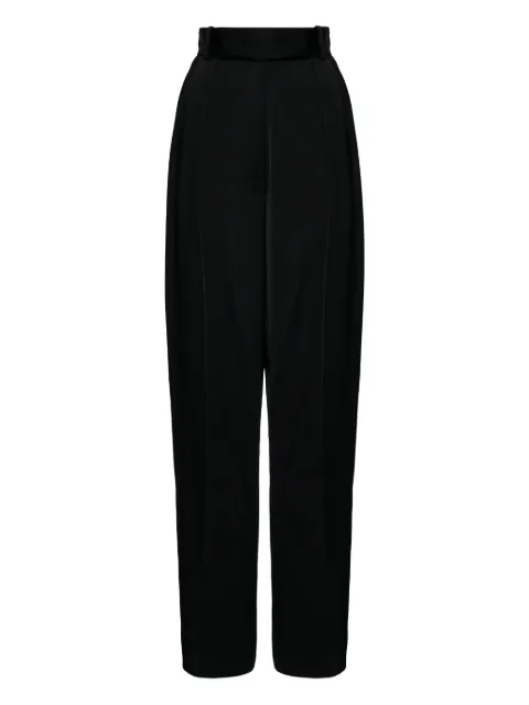 La DoubleJ Brooklyn high-waisted trousers Black TRO0156SAB001SOLID