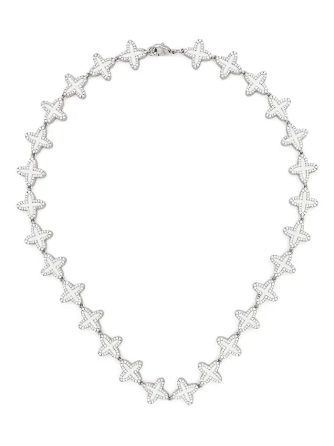 DARKAI clover necklace Silver DICO0062BBDI
