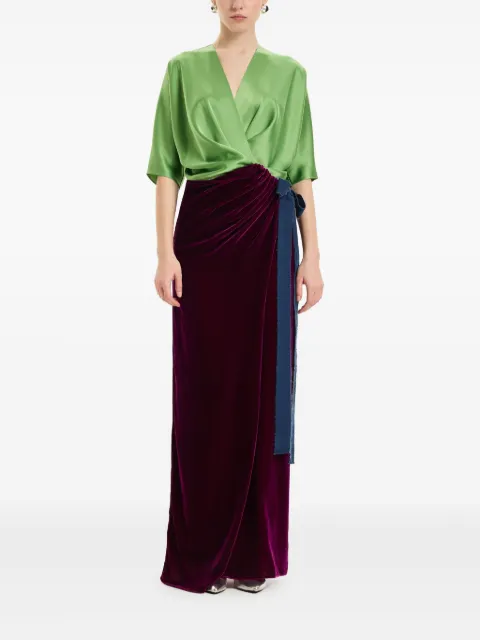 V:PM ATELIER Carrie dress Green CREVPMG