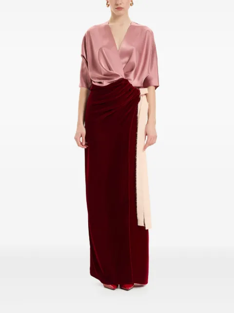 V:PM ATELIER Carrie maxi dress Pink CREVPMR