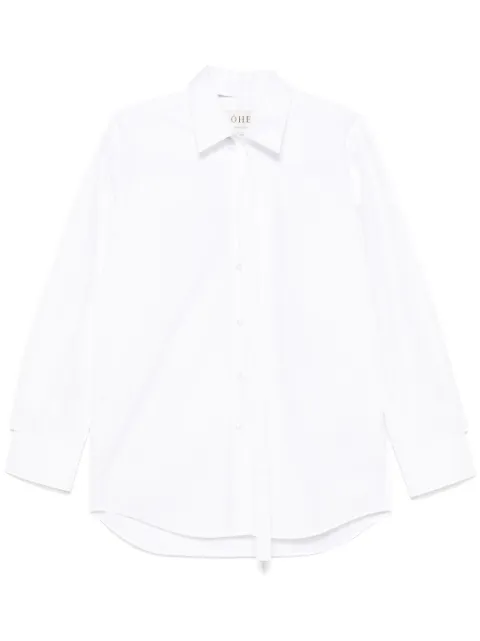 Róhe deconstructed cotton shirt White 41419068