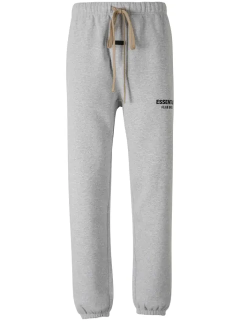 FEAR OF GOD ESSENTIALS cotton-blend track pants Grey 130HO24202