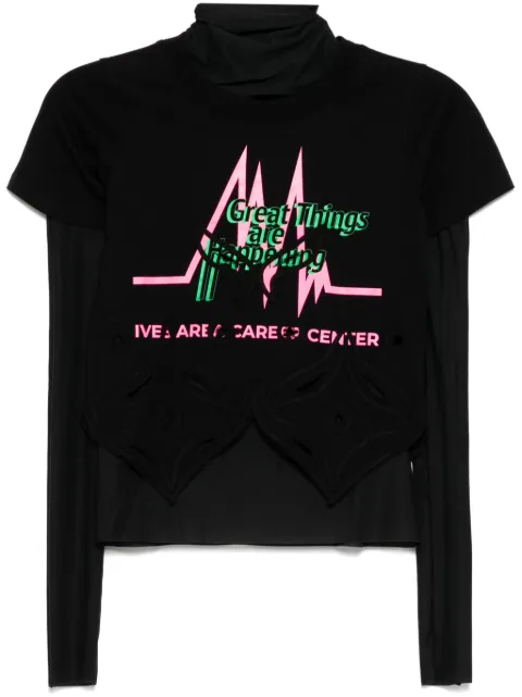 Conner Ives The Schiffli T-shirt Black 268