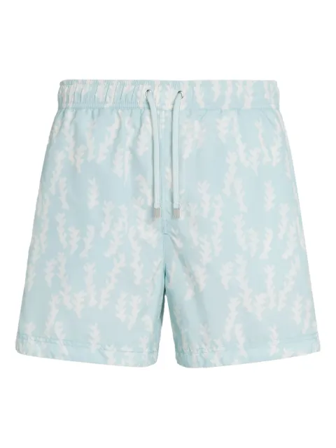 Zegna printed swim shorts Blue N7B80284