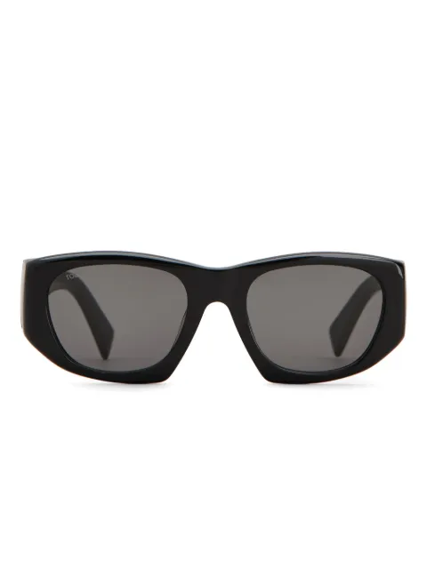 Tod's logo-plaque sunglasses Black XOU03865220KR2