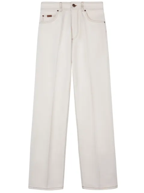 Tod's pressed-crease jeans Neutrals X3M8250415LWEE