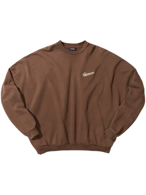 Willy Chavarria Hooligan sweatshirt Brown WCCSK005001