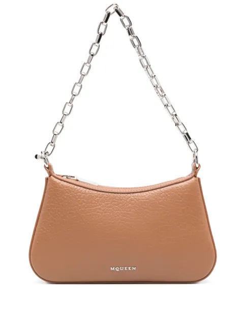 Alexander McQueen mini T-bar shoulder bag Brown 8135531VDGB