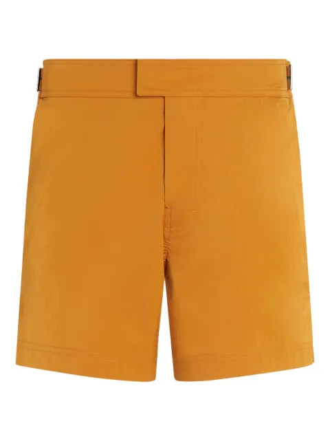 Zegna 232 Road Brand Mark swim shorts Orange N7B542830