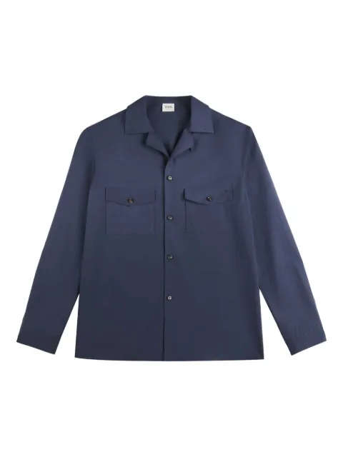 Tod's cotton shirt Blue X6MA1506100WEC