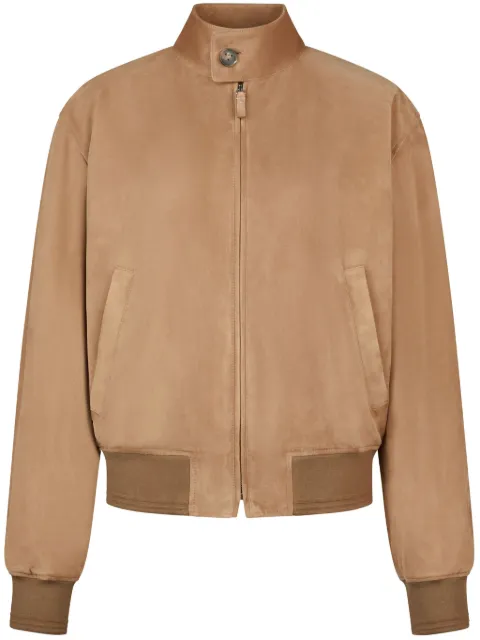 Tod's leather bomber jacket Neutrals X1W11501170WDN